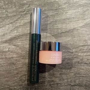 Clinique full size high impact mascara and all about eyes cream